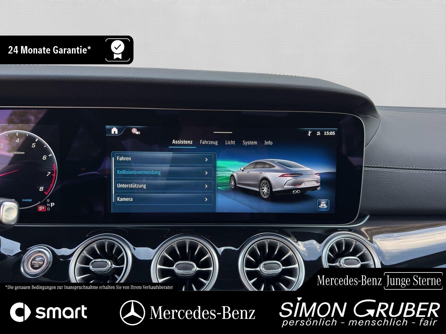 Mercedes-Benz GT 43 4M+ AMG V8Style magno Pano Nappa HUD AHK