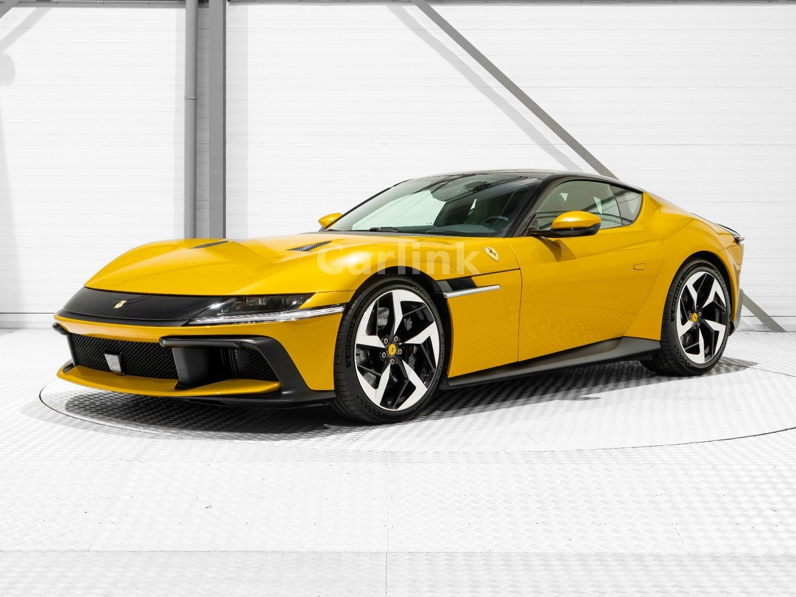 Ferrari 12Cilindri -PANO-LEDS-LIFT-PASS. DISPLAY-GIALLO-