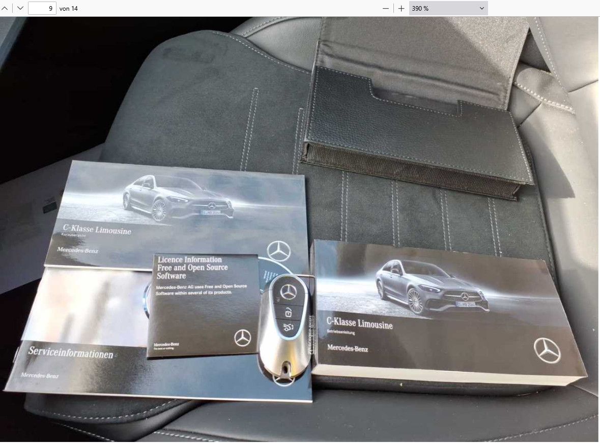 Fahrzeugabbildung Mercedes-Benz C 220d 9G AMG Line LED/NAVI/VIRTU/SHZ/HIFI/AHK
