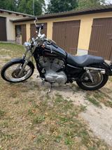 Harley-Davidson XL 883Sportster  Custom m.Miller-Auspuffanlage - HARLEY-DAVIDSON SPORTSTER 883 CUSTOM