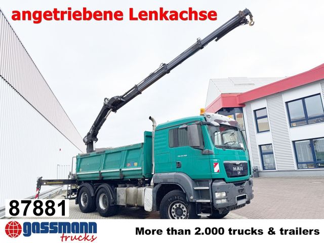 MAN TGS 26.480 6x4 BL Maurer, Lenkachse, Bordmatik,