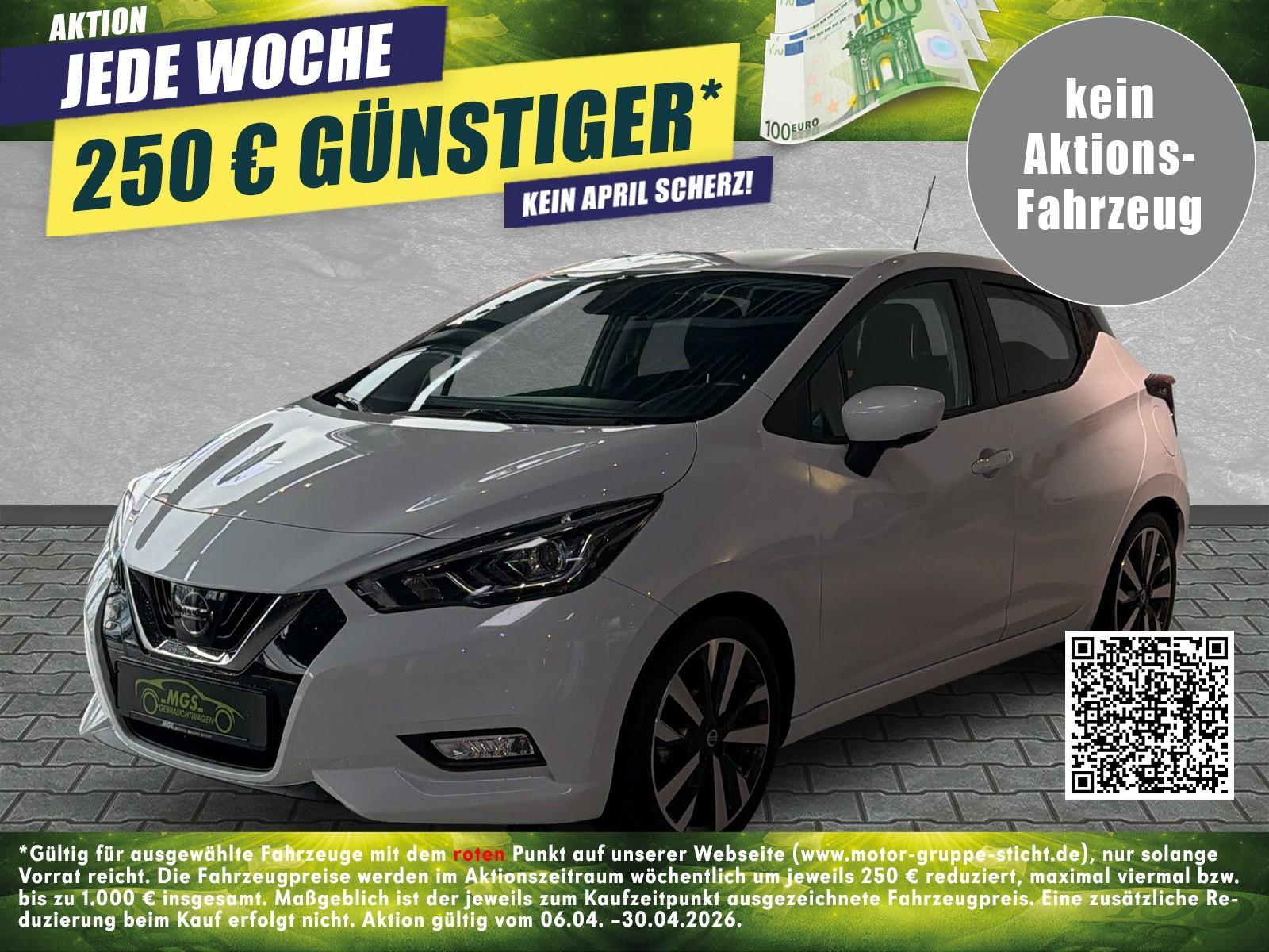 Nissan Micra Tekna 1.0+360-KAMERA+SPURHALTE+TOTWINKEL