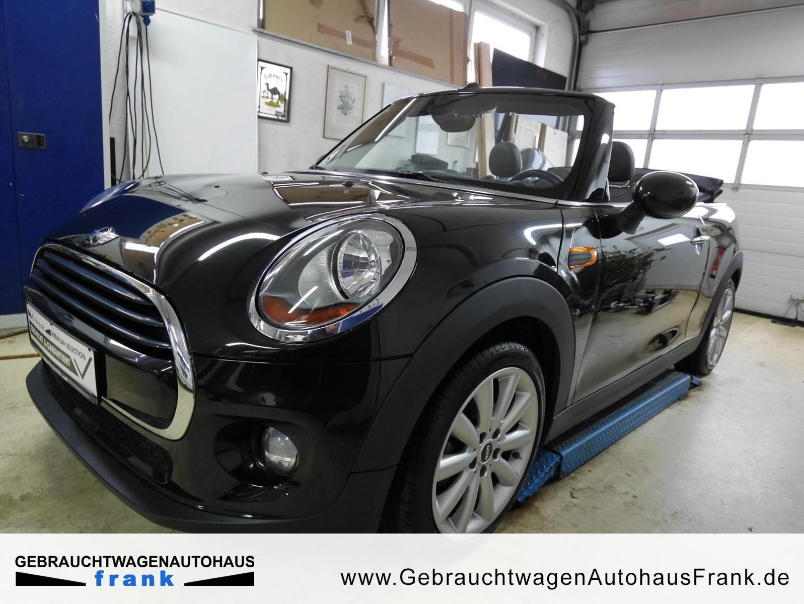 MINI Cooper Cabrio Leder dark truffle, KAMERA, incl. 