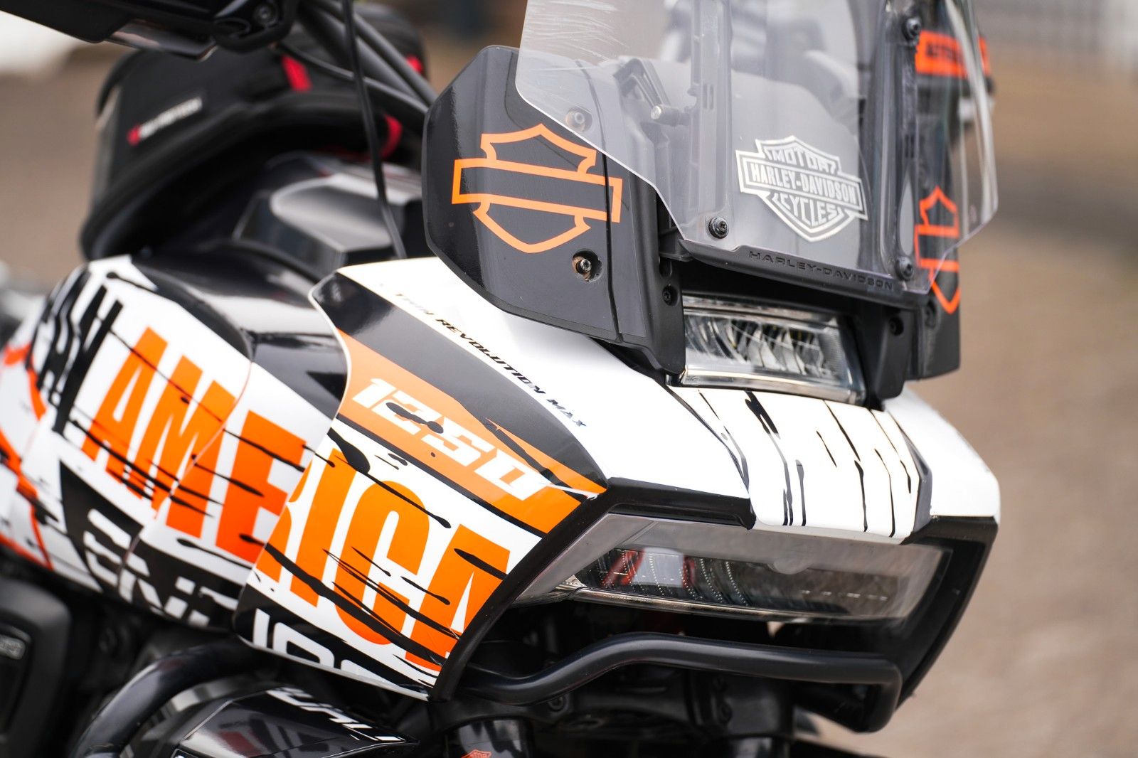 Fahrzeugabbildung Harley-Davidson RA1250S Pan America Special - Custom Folierung