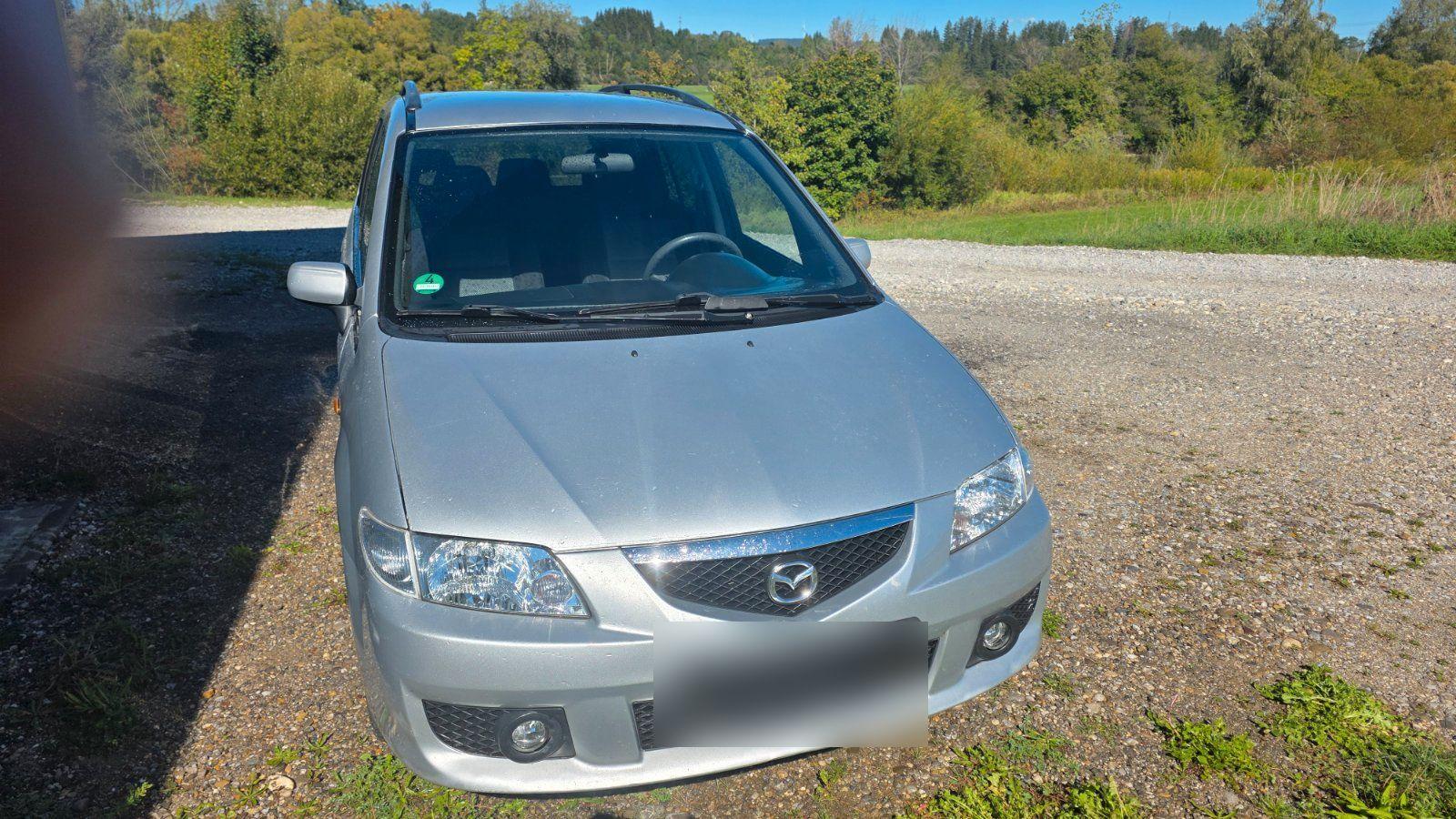 Mazda Premacy 2005 — вигляд ззаду