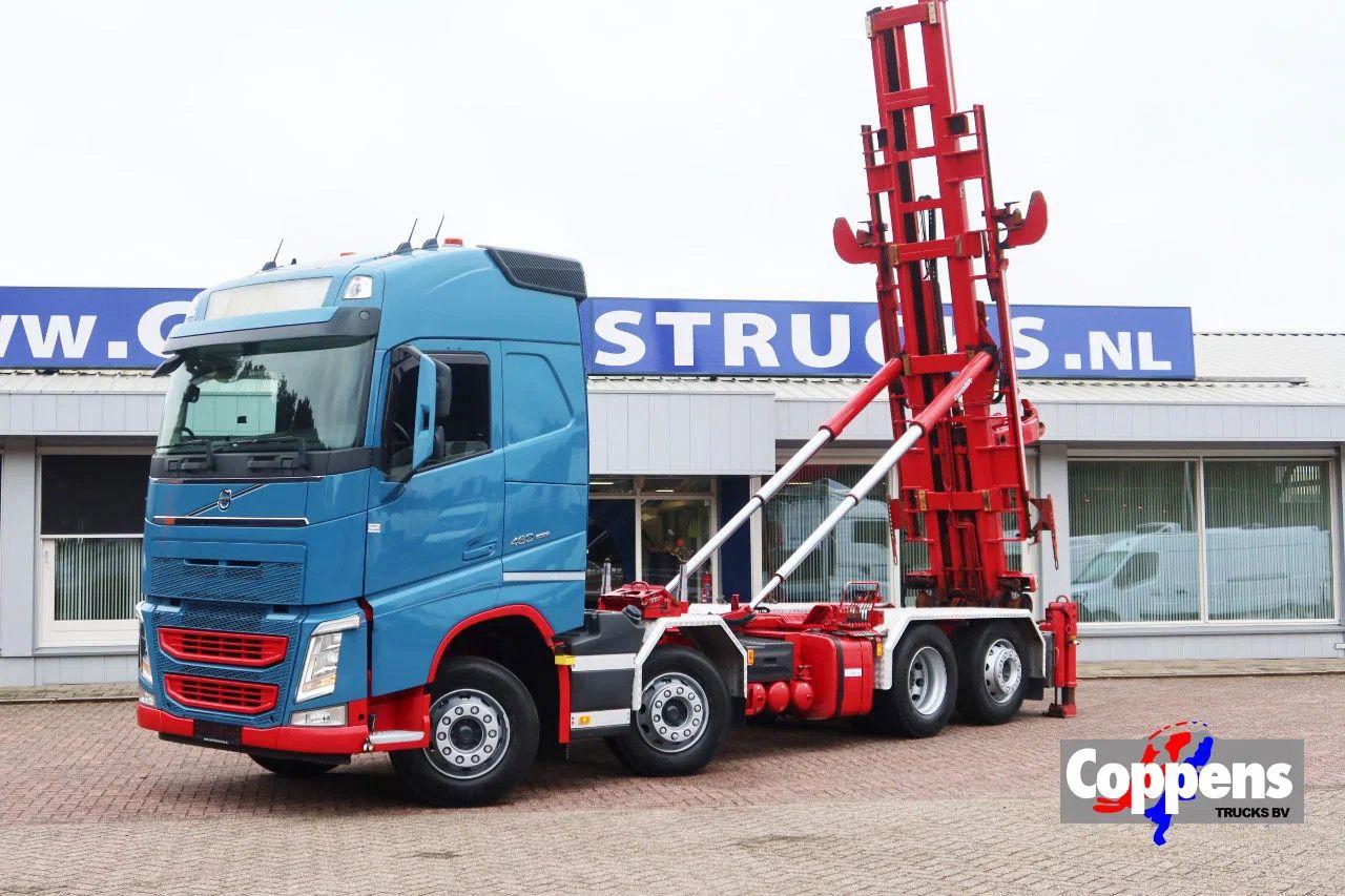 Volvo FH 460 Hooklift 8x2 Velsycon Combilift Silostell