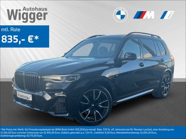 BMW X7 40d M Sport/HUD/StandHZG/Panodach/Navi/Leder