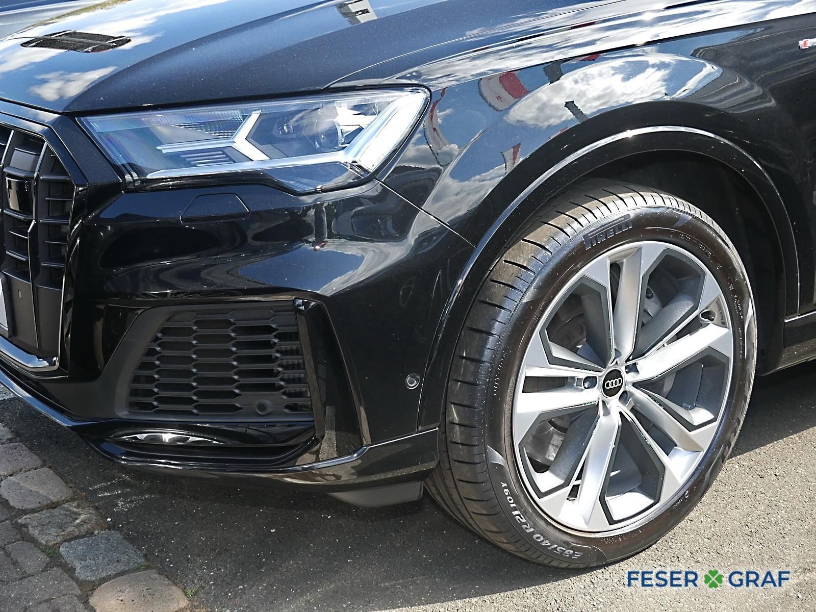 Audi Q7 55 TFSI e S Line AHK B&O HUD Luft air,4xSHZ foto 10