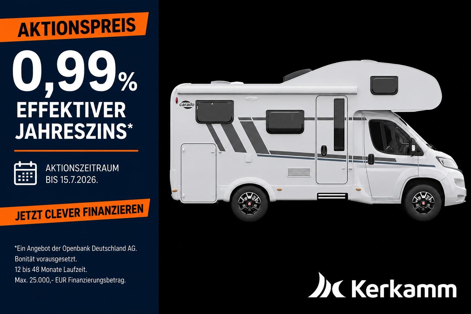 Carado Alkoven A132 PRO *Markise*Fahrradträger*5,96m*