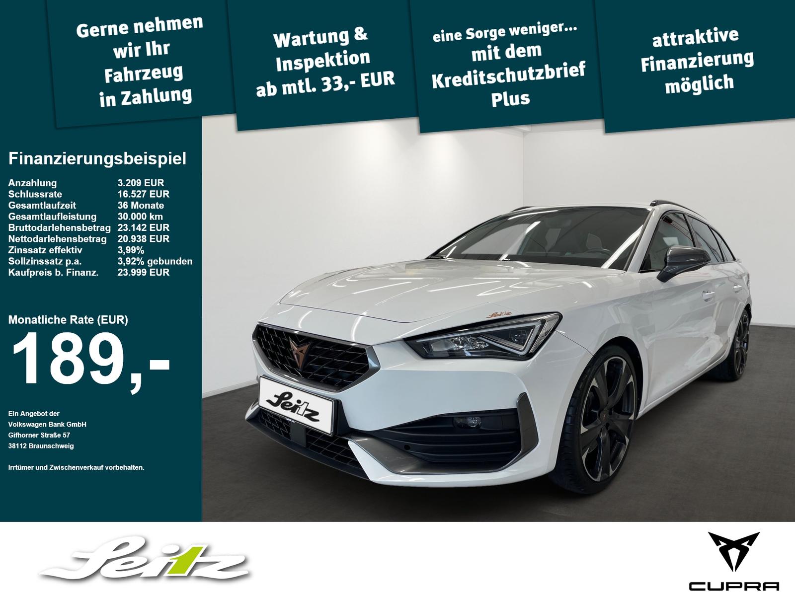 Cupra Leon Sportstourer 2.0 TSI VZ *LED*NAV*PDC*, миниатюра 18