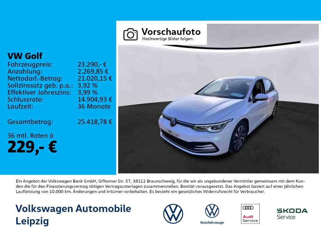Volkswagen Golf VIII 1.5 TSI Active *AHK*ACC*PDC*RFK*Navi