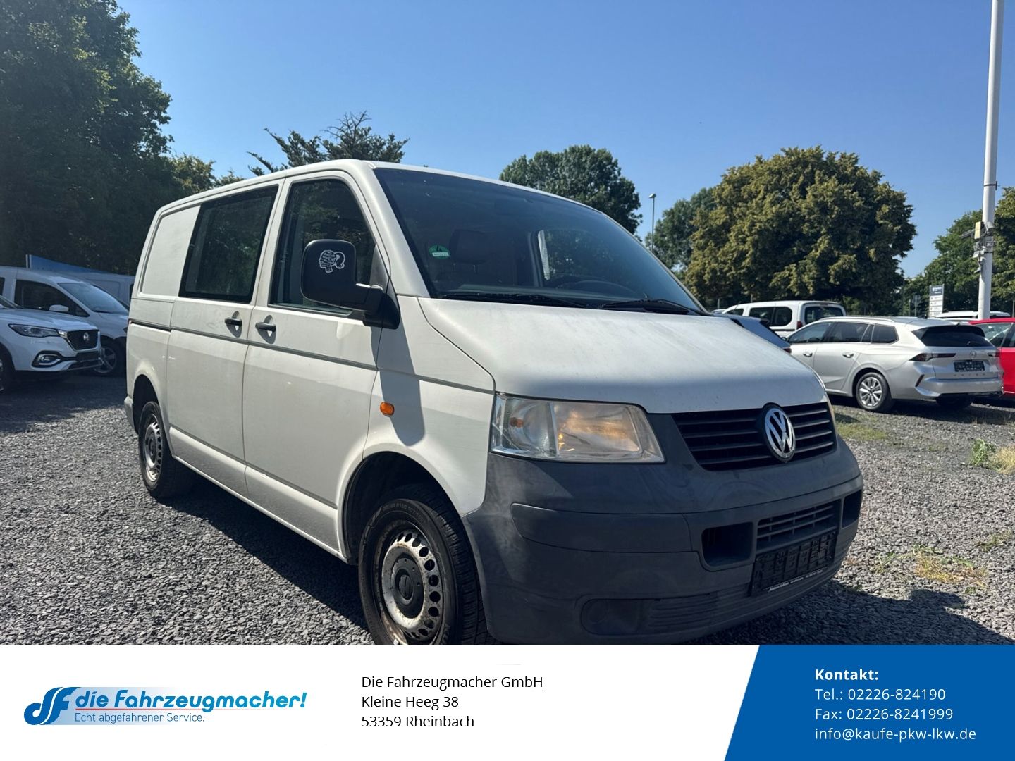 Fahrzeugabbildung Volkswagen Transporter T5 Kasten *EXPORT