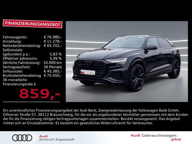 Audi Q8 50 TDI qu S line comp.+ HD-MATRIX STHZG 23"