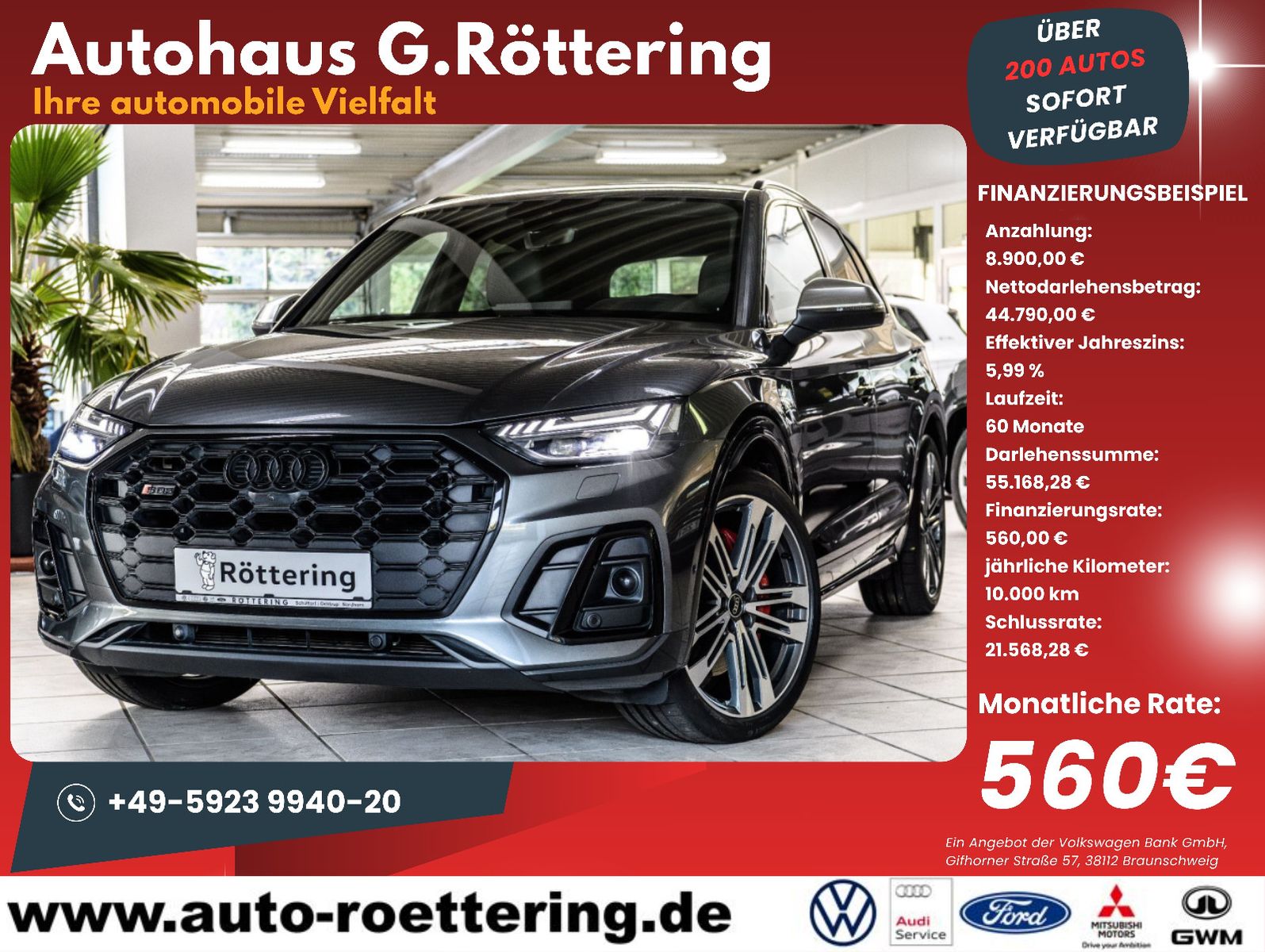 AUDI SQ5 *Matrix *B&amp;O *Head UP *Daytona