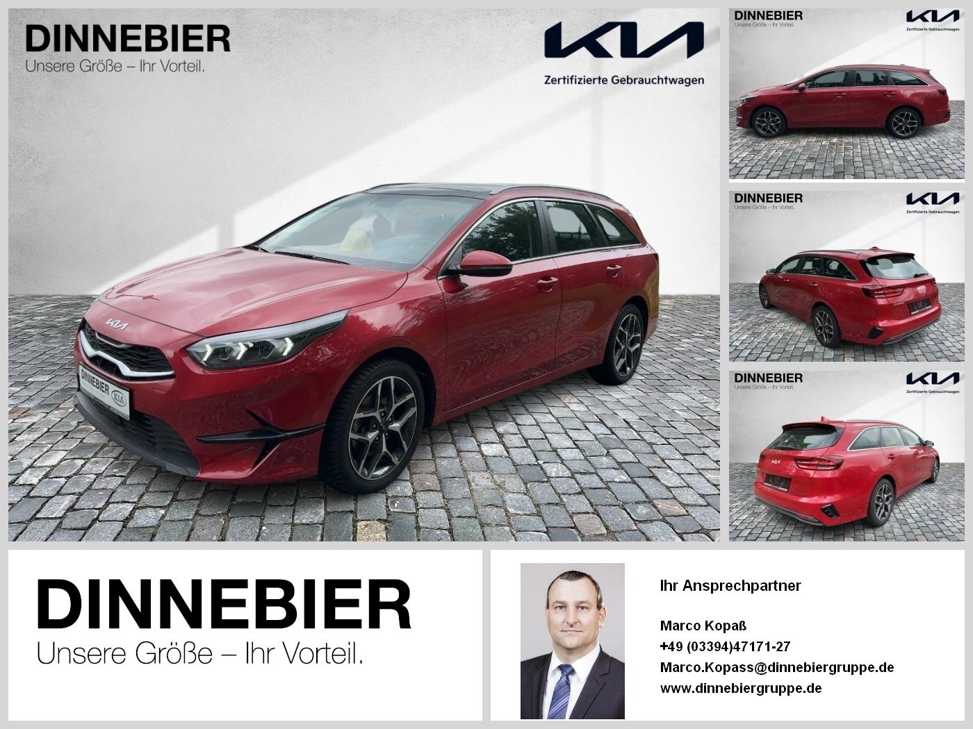 Kia cee'd Sportswagon Spirit Glasdach+LED+Kamera