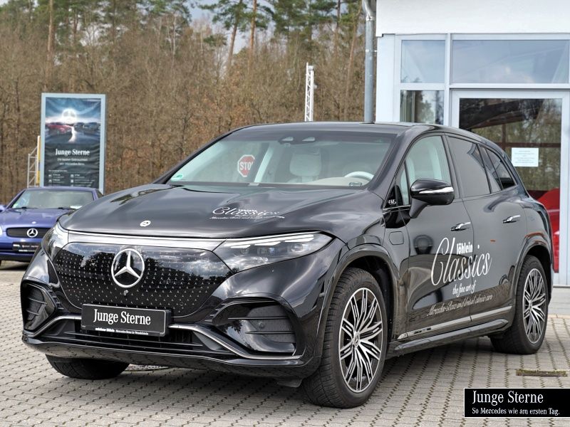 Mercedes-Benz EQS 450+ SUV AMG+HYPERSCREEN+BURMESTER3D+AIR+FAH imagem 2