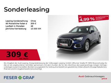 Audi Leasingangebot: Audi Q3 SUV advanced 35 TFSI S tronic virt.Cockpit