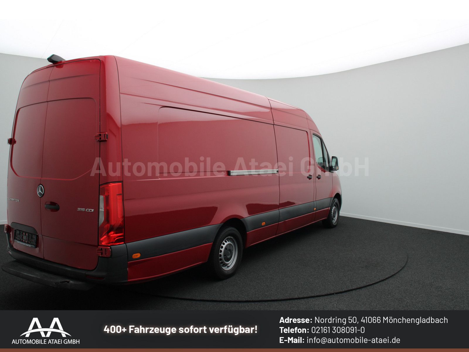Fahrzeugabbildung Mercedes-Benz Sprinter 315 *MAXI EXTRALANG* Kamera (9643)