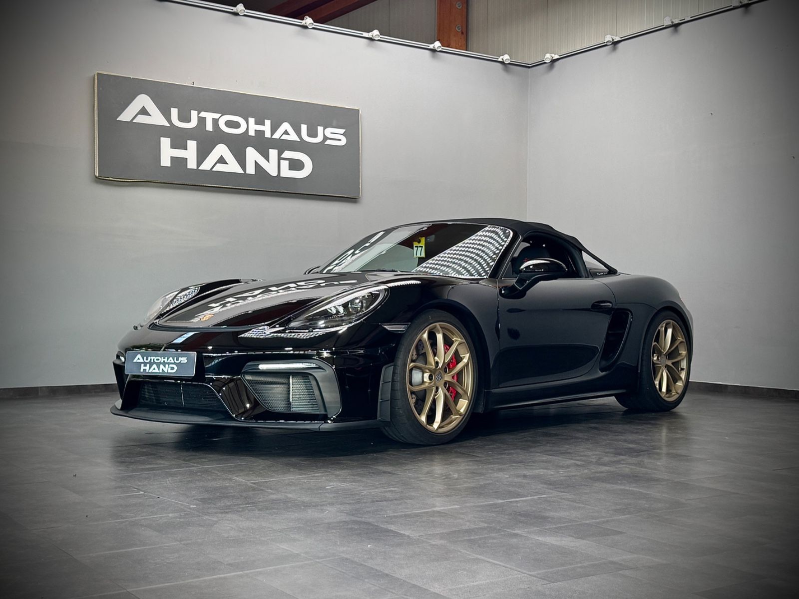 PORSCHE 718 Boxster*SPYDER*CARBON*APPROVED 2027*1.HAND*