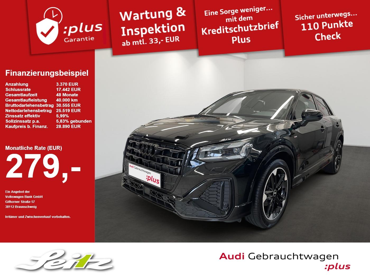 Audi Q2 35 TFSI S line *AHK*NAVI*KAMERA*MATRIX*