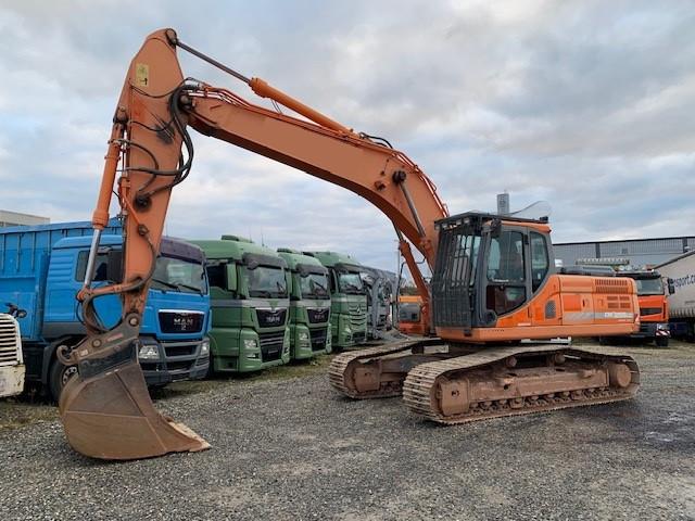Doosan DX255LC-3, MS Aufnahme + 1 Löffel