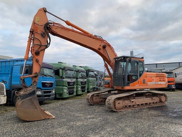 Doosan DX255LC-3, OQ70/55 Aufnahme+1 Löffel