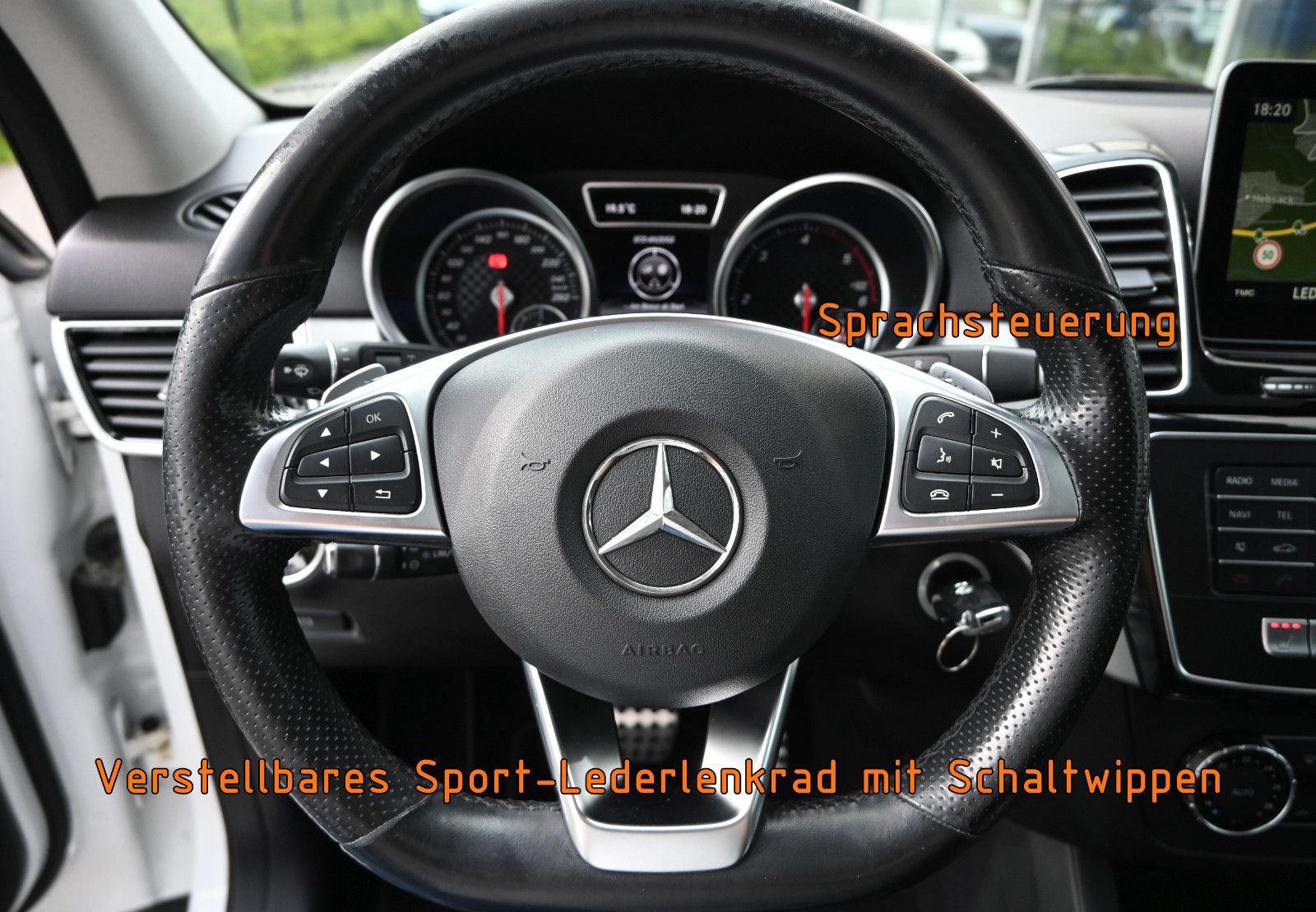Fahrzeugabbildung Mercedes-Benz GLE 350 d 4MAT. AMG LINE °NIGHT°AHK°ILS°360°SHD°