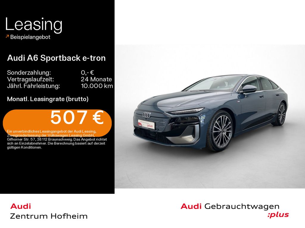 Audi A6 Sportback e-tron performance S line*Air*B&O*A