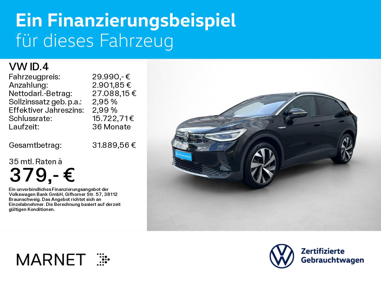 Volkswagen ID.4 Pro Performance Navi*Wärmep.*IQ-Light*AHK*P, миниатюра 2