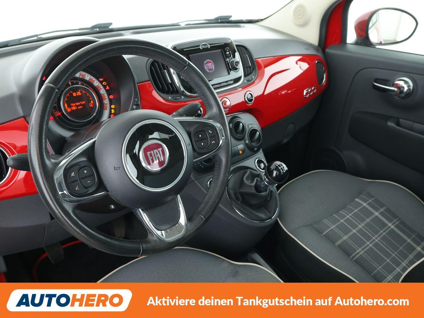 Fiat 500 1.2 Lounge *NAVI*TEMPO*PDC*SHZ*