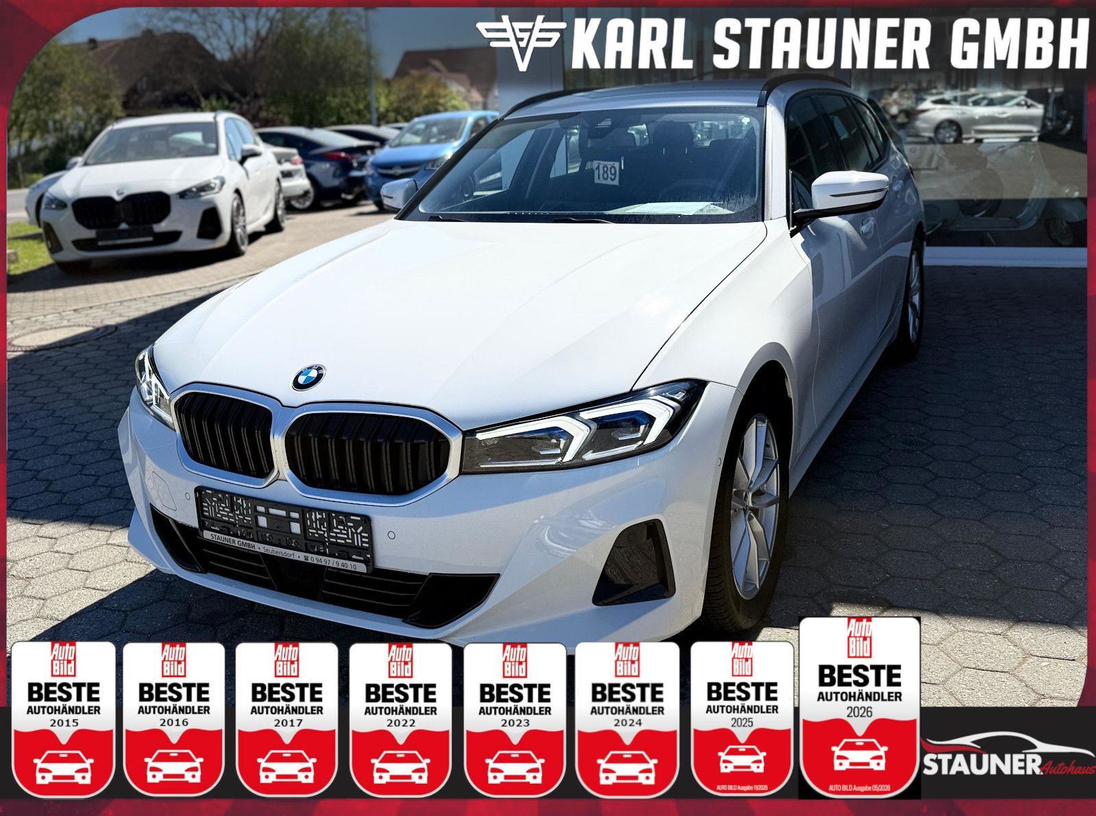 BMW 318d Touring KAMERA KLIMAAUTOMATIK LED NAVI SHZ