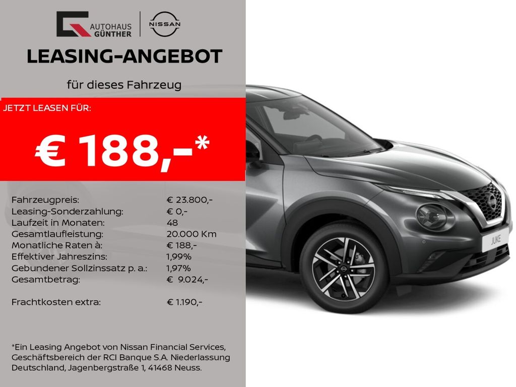 Nissan Juke N-CONNECTA DCT-Automatik Winter/Carplay/RFK