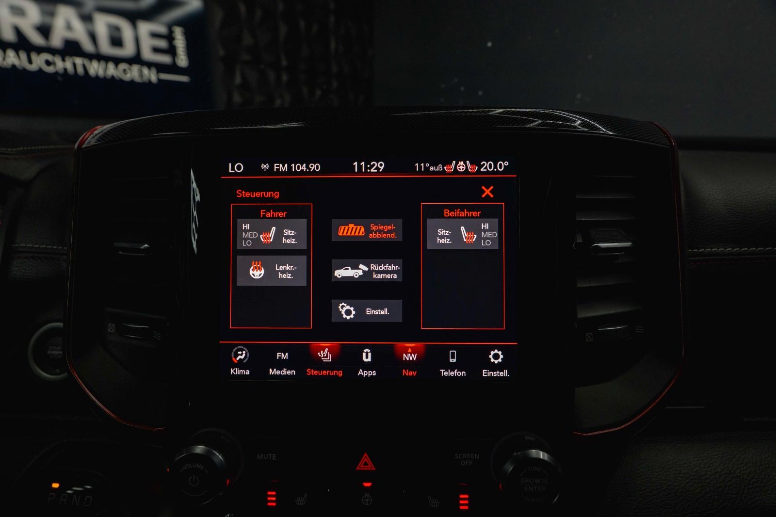 Dodge Ram 5.7 V8 HEMI 4x4 REBEL AXLE LOCK Airmatic LED, миниатюра 24