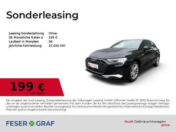 Audi Leasingangebot: Audi A3 Sportback Advanced 35TFSI Kamera/SHZ/Navi+/LE