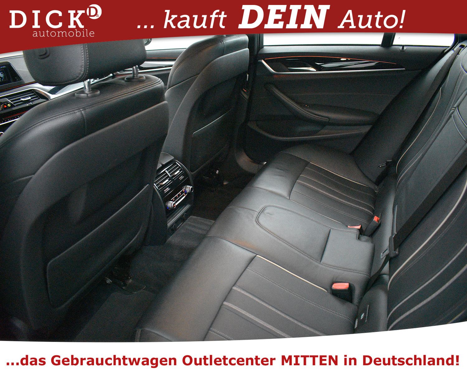 BMW 540i xDr Sport Line NAVI+KAM+LED+AHK+4X SHZ+M18" - Image 19