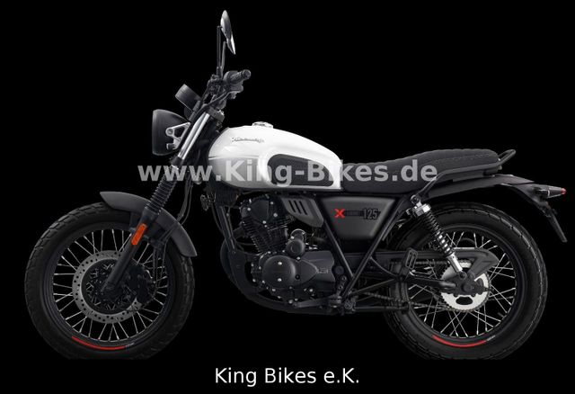 Keeway X-LIGHT 125 ABS - LED - USB - DIGI - wie XSR 125