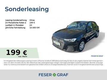 Audi Leasing Angebot: Audi A1 Sportback 25 TFSI 70(95) kW(PS) Schaltgetrieb