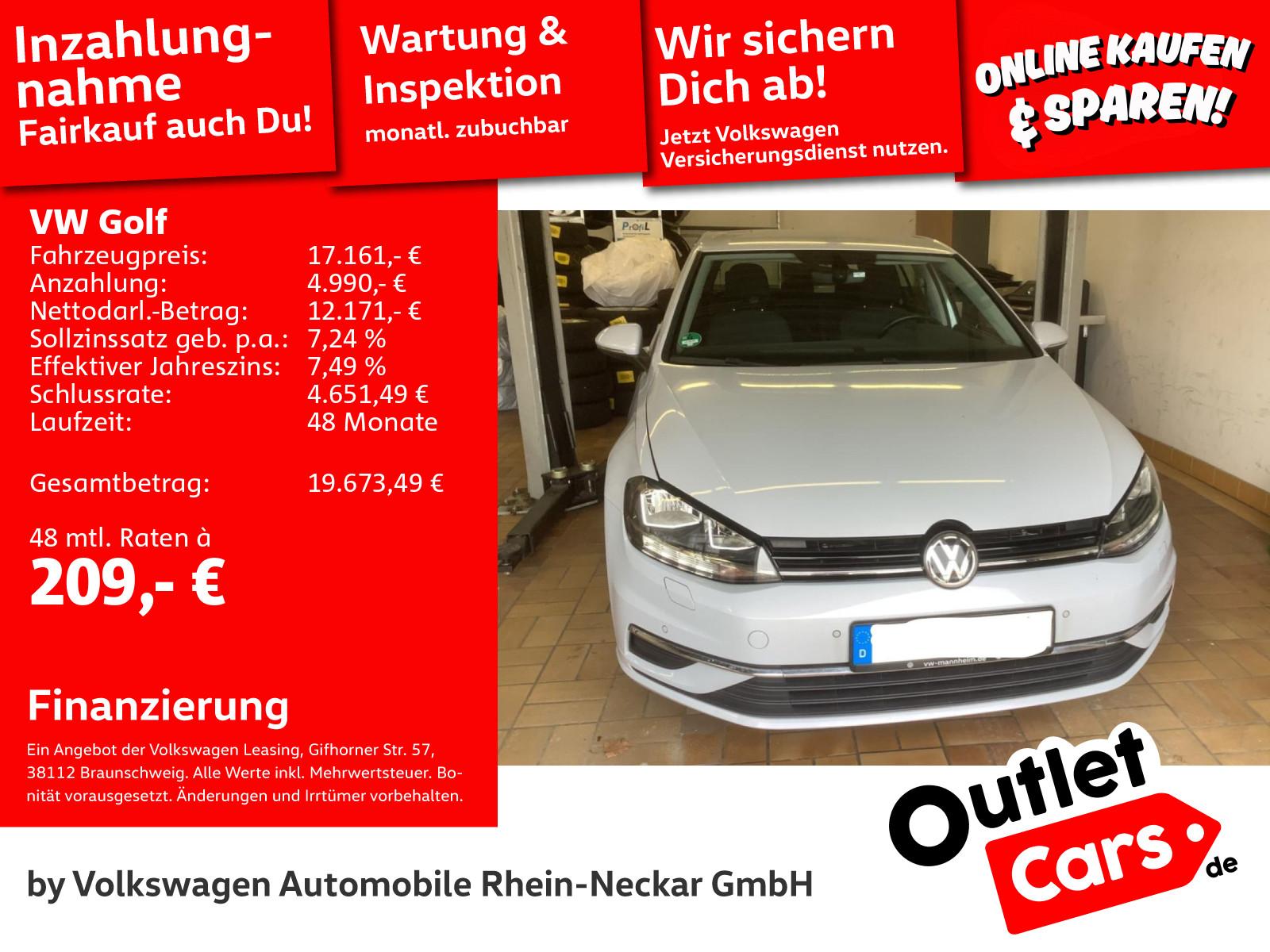 Volkswagen Golf VII 1.6 TDI Lim Automatik Klima Comp Media