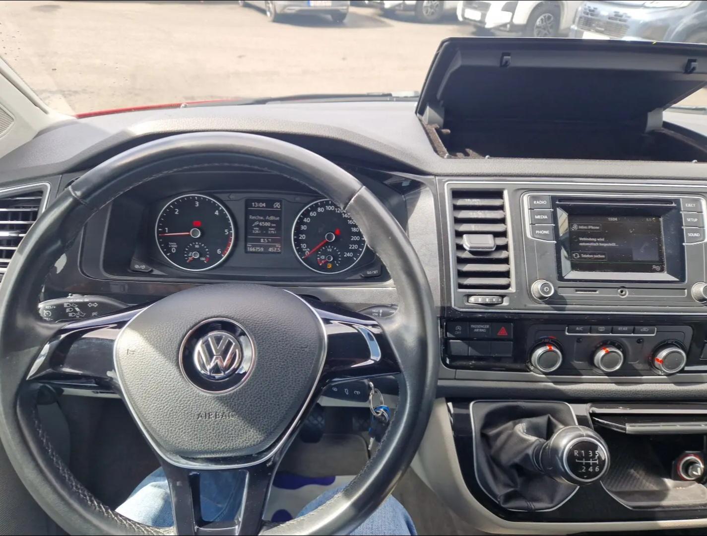 VOLKSWAGEN T6 CALIFORNIA 2.0 TDI 150CH - COAST - BVM - ATTELAGE - CAMÉRA ASSIST - 1ERE MAIN
