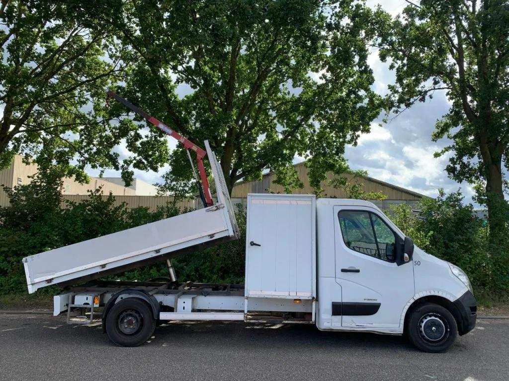 Renault Master 2.3 d * kipper mit kran