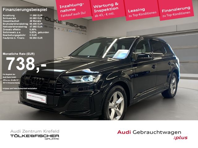 Audi Q7 50 3.0 TDI quattro S-Line FLA LED SHZ SpurH