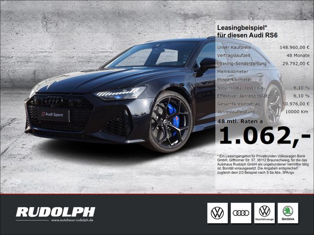 Audi RS6 performance 630 PS LASER PANO STHZG KERAMIK 