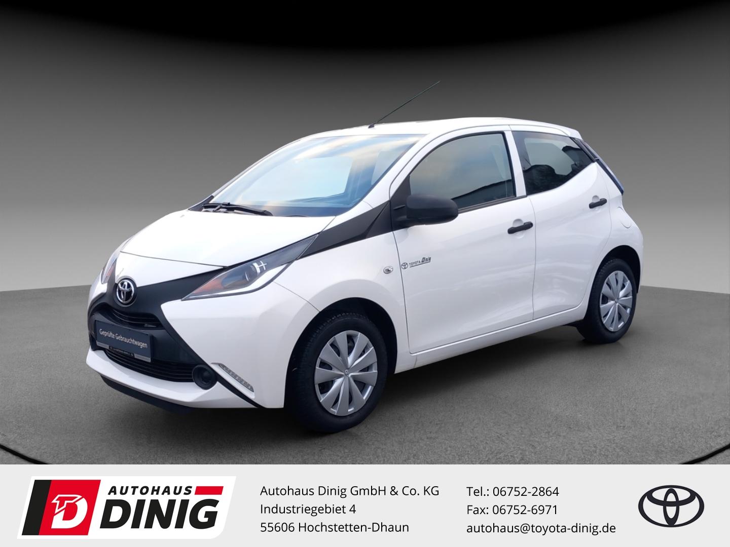 Toyota Aygo X Berganfahrass. GA Klima teilb.Rücksb eFH 