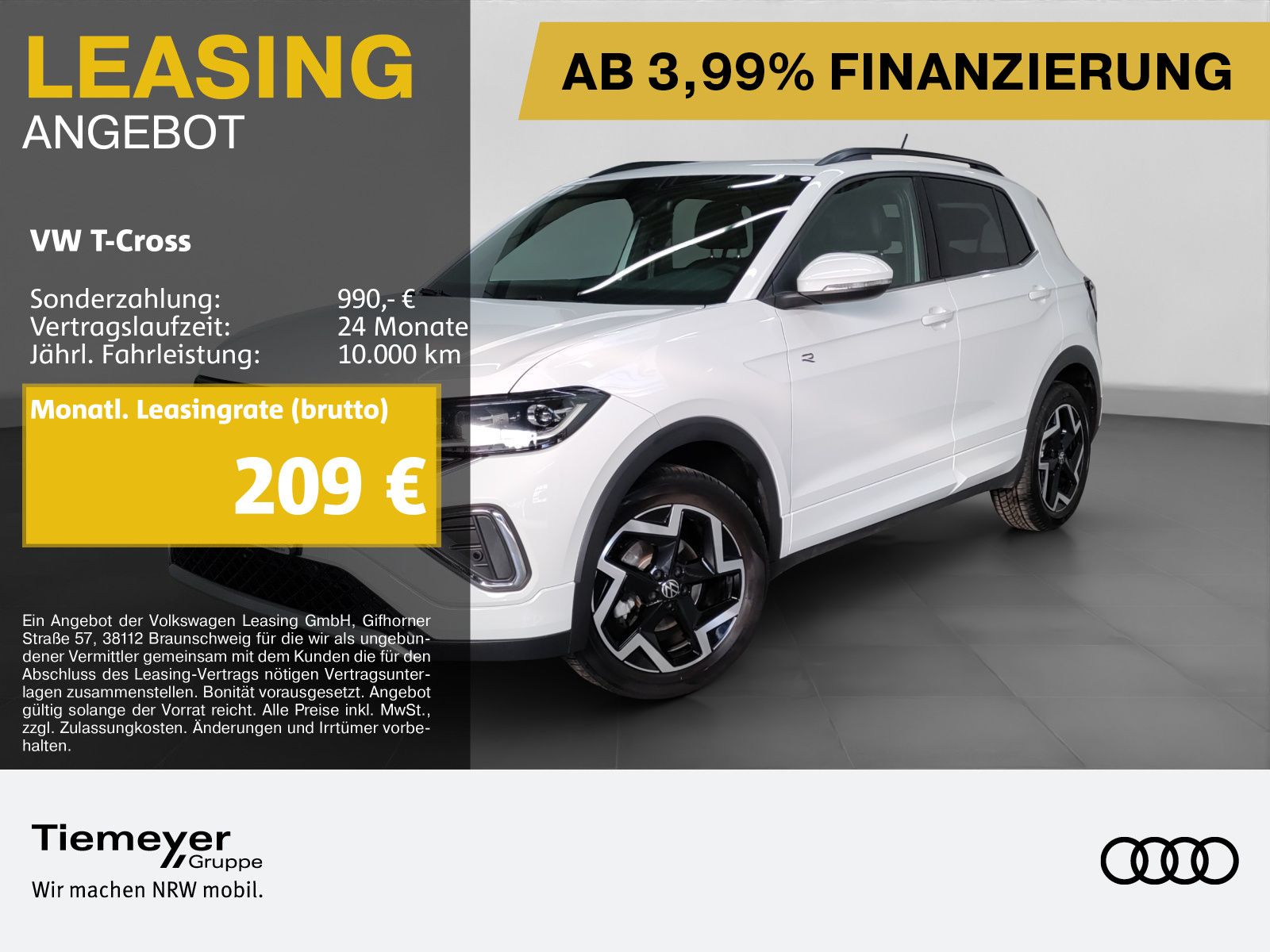 Volkswagen T-Cross 1.5 TSI DSG R-LINE IQ.DRIVE KAMERA AHK