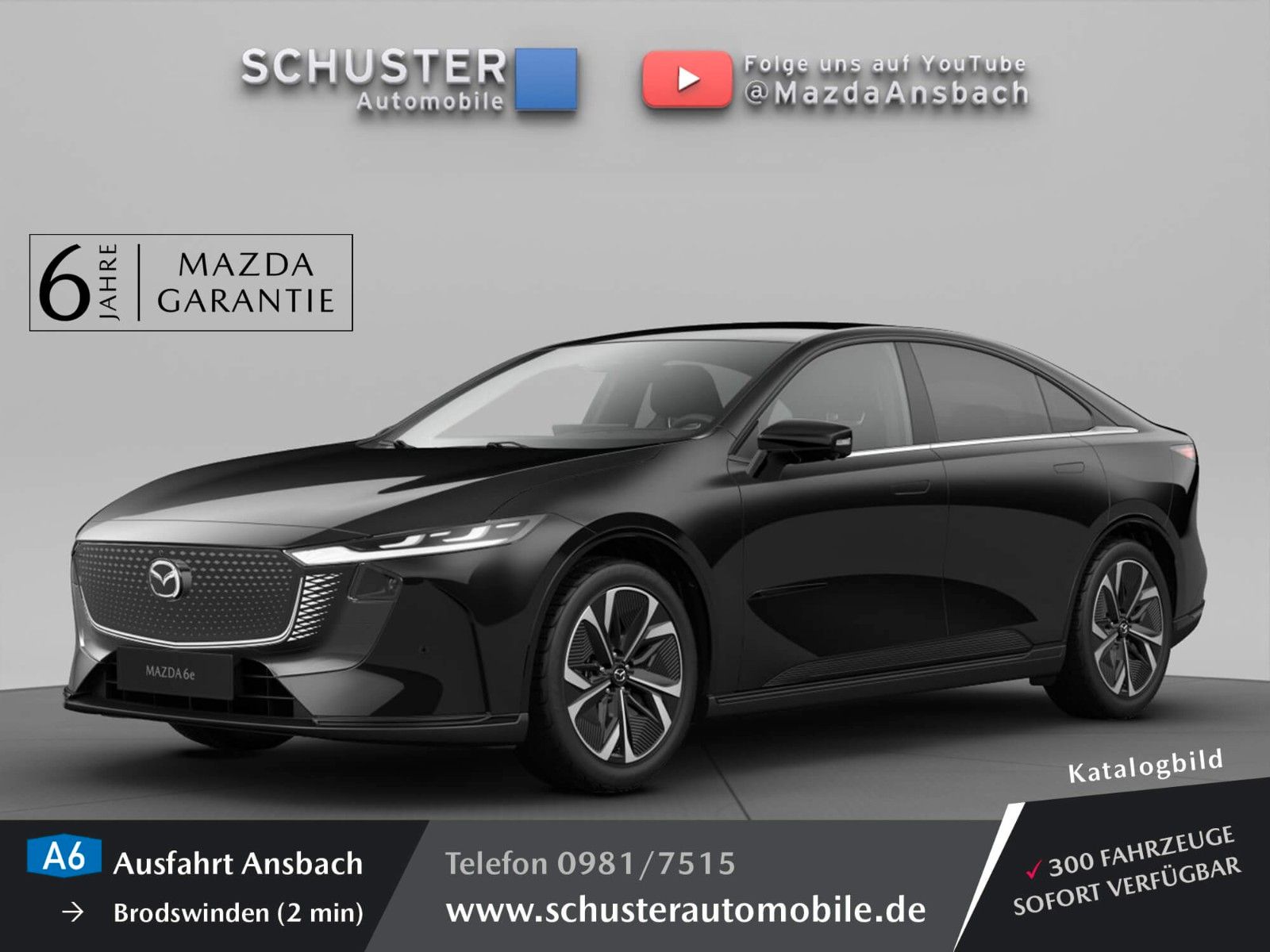 Mazda 6e EV Homura Plus LED/360°-K./Head-Up Display