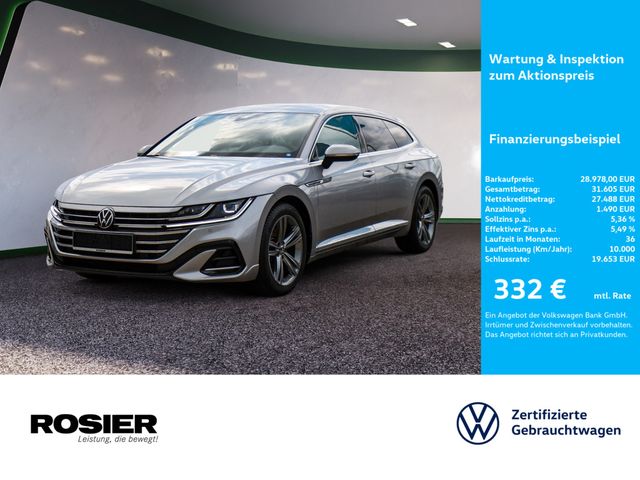VW Arteon SB R-Line 2,0 l TDI DSG AHK ACC NAVI SHZ