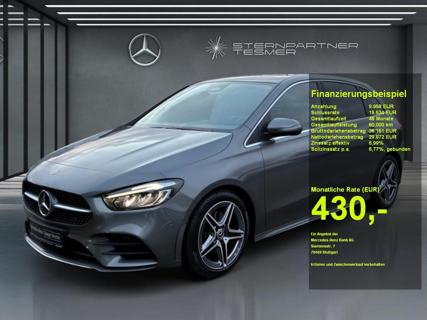Mercedes-Benz B 220 4M AMG-Premium AHK Panorama Distronic Hifi