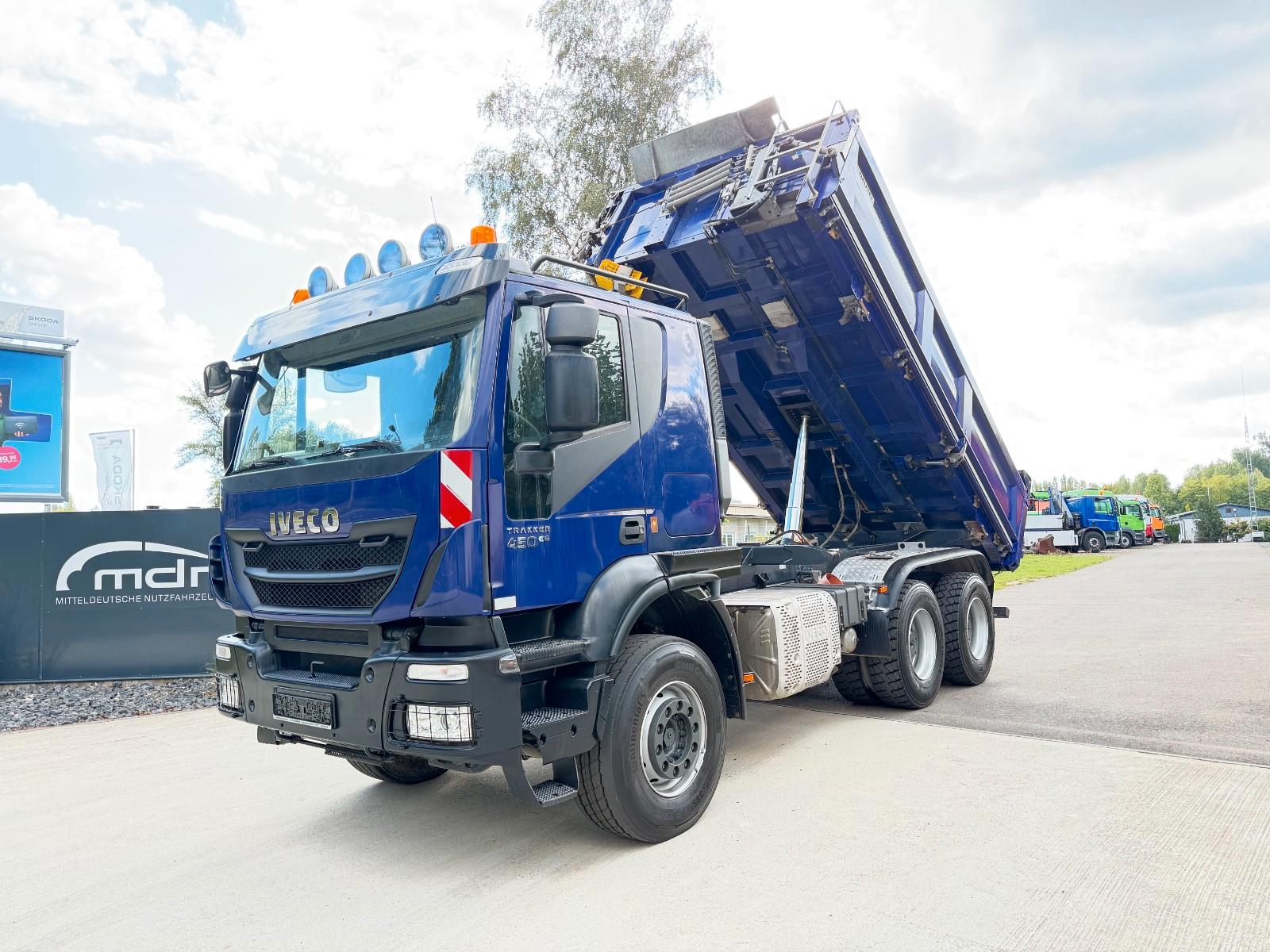 Iveco Trakker 450 6x4  3-Seitenkipper Bordmatik AHK