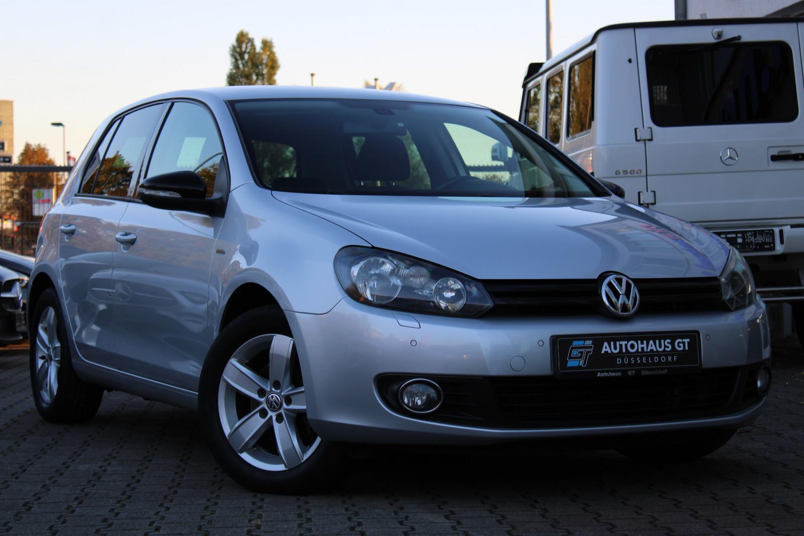 Volkswagen Golf VI 1.6 TDI/Match/1.Hd/Sitzhzg/eFH/ZV/Klima