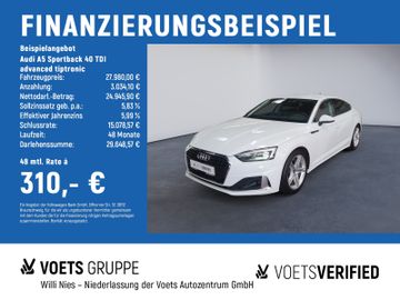 Audi A5 Sportback 40 TDI advanced tiptronic AHK+LED